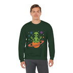 Galactic Alien Crewneck Sweatshirt