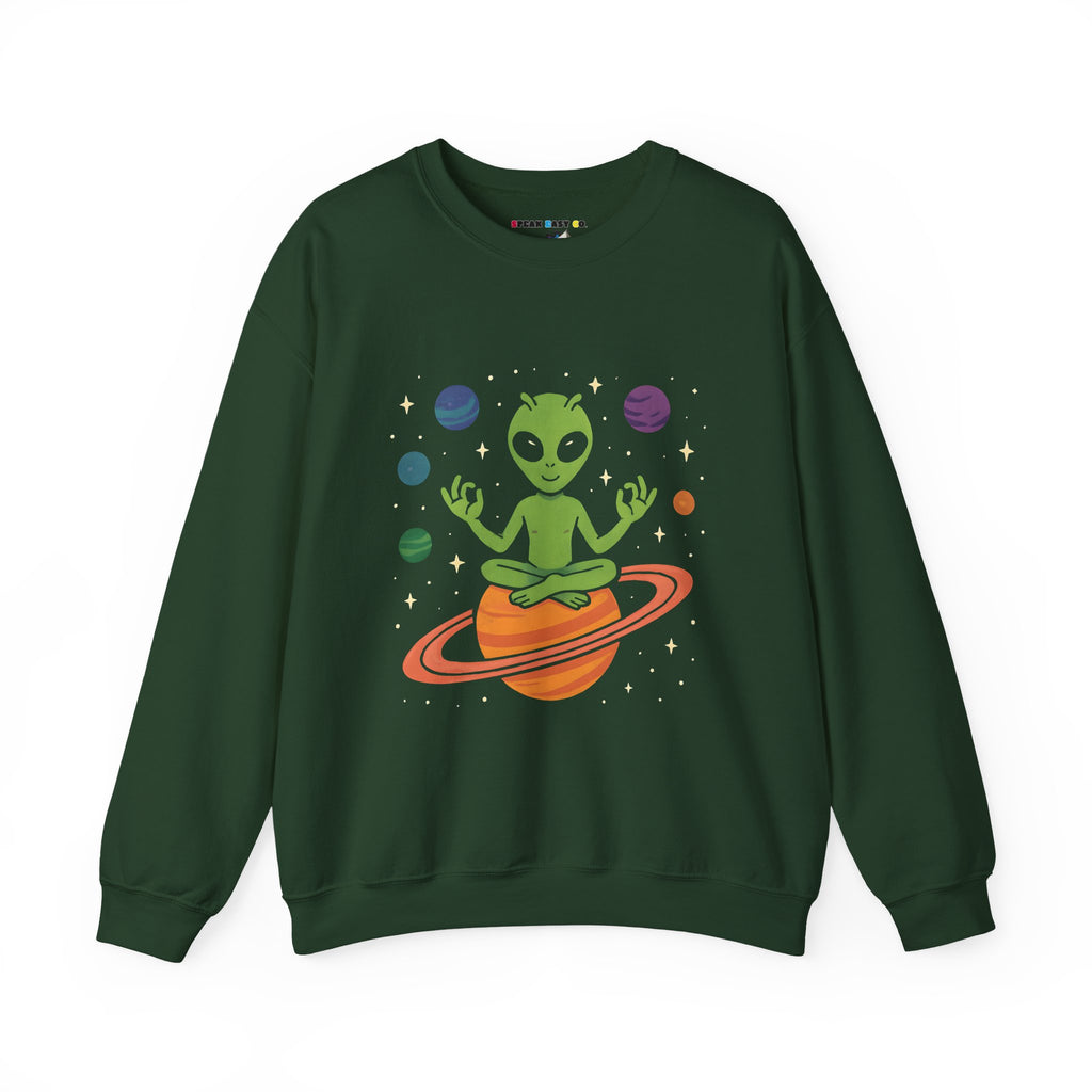 Galactic Alien Crewneck Sweatshirt