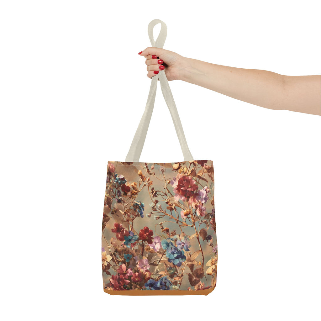 Floral Print Tote Bag