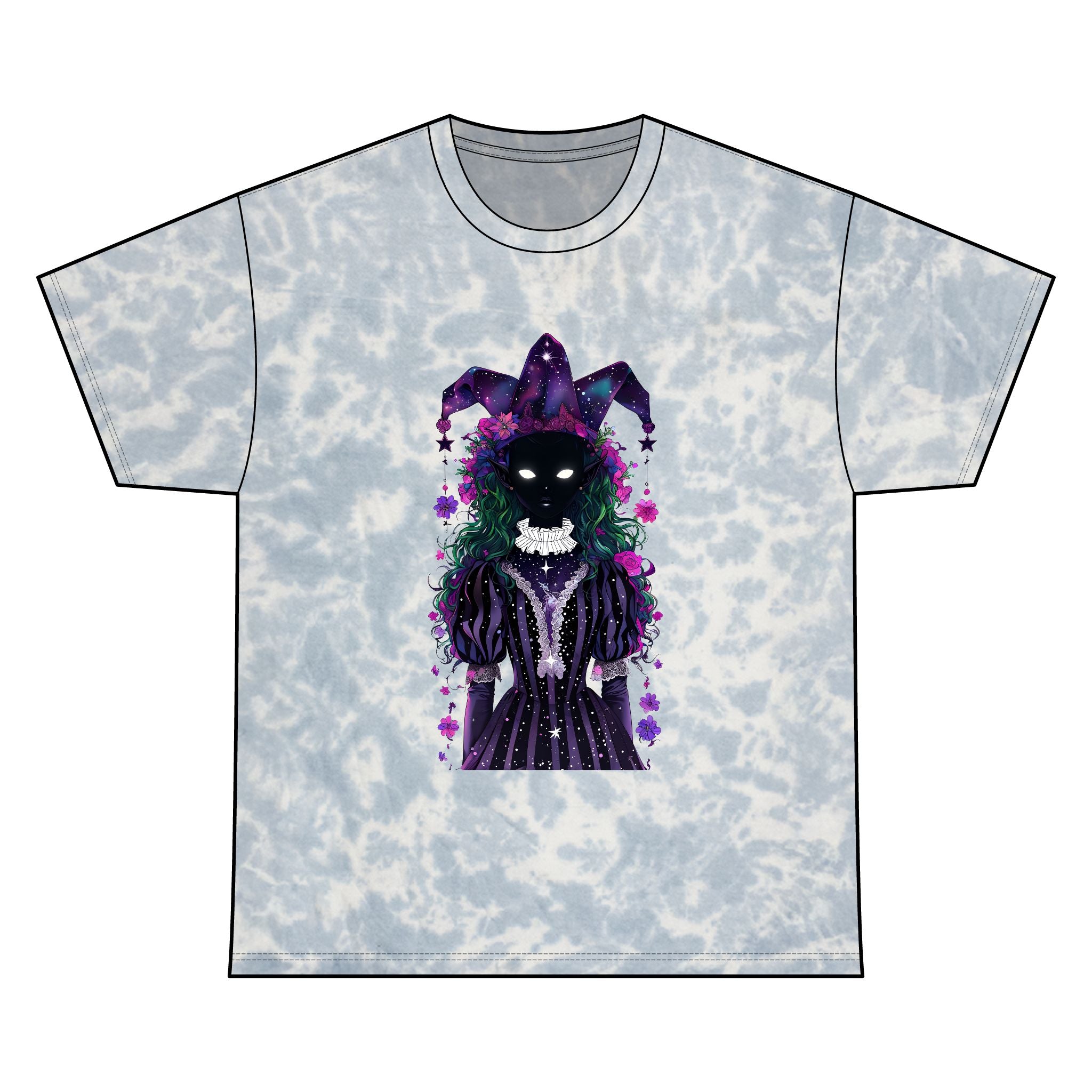 Mystical Joker Tie-Dye Tee