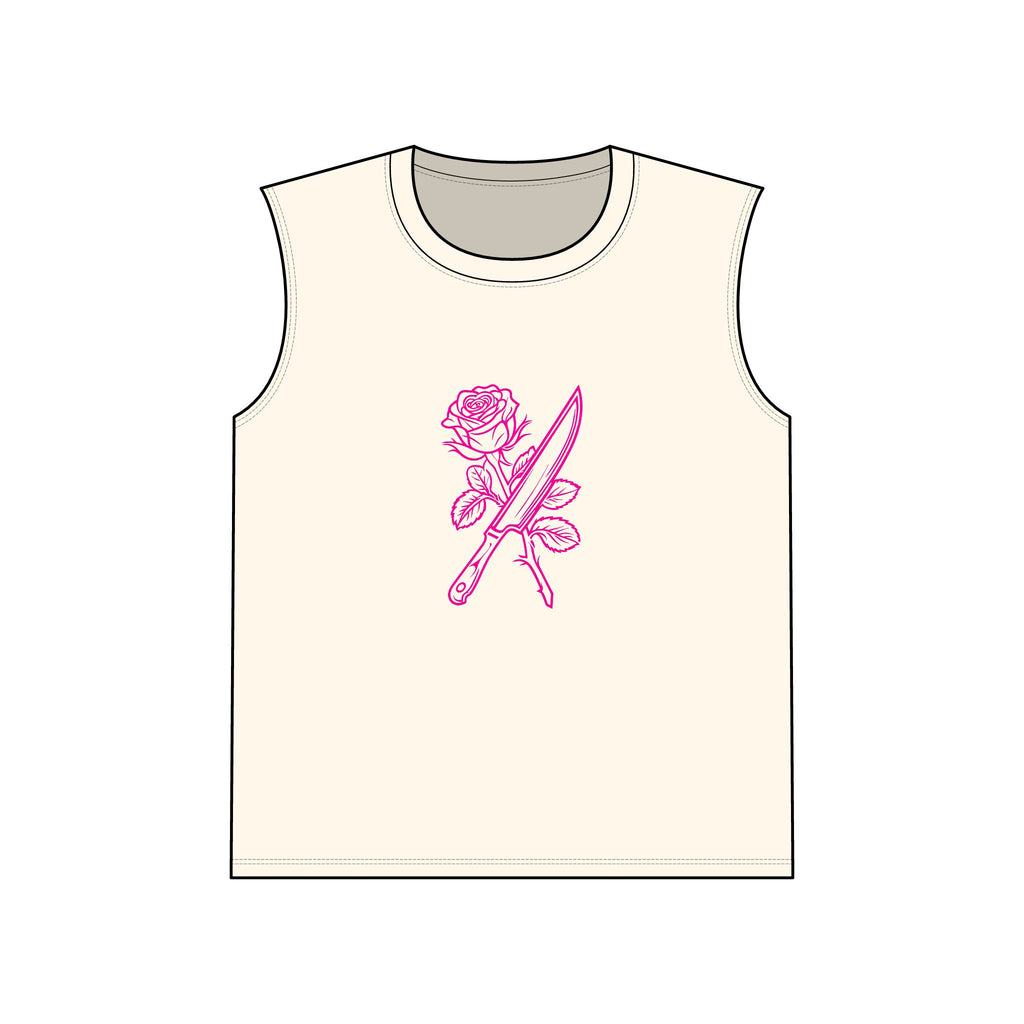 Rose & Knife Muscle Tank