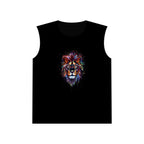 Lion Scribble Muscle Tank