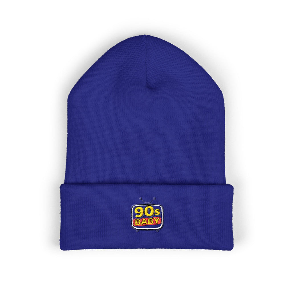 90s Baby Embroidered Cuffed Beanie