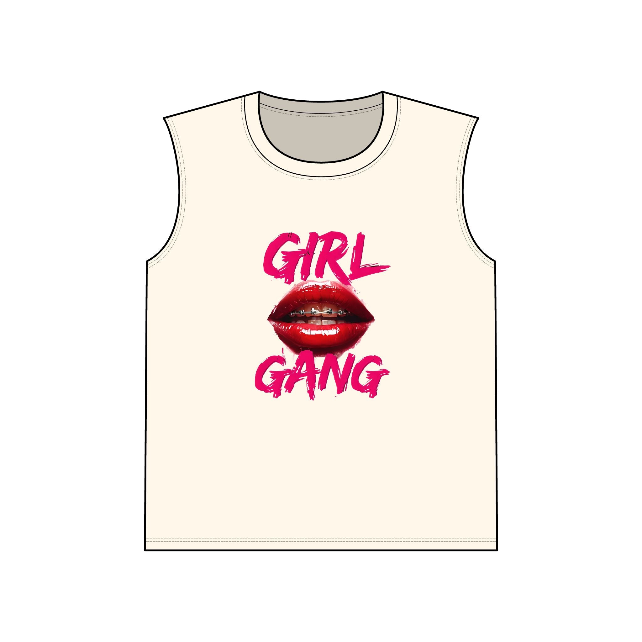 "Girl Gang" Muscle Tank