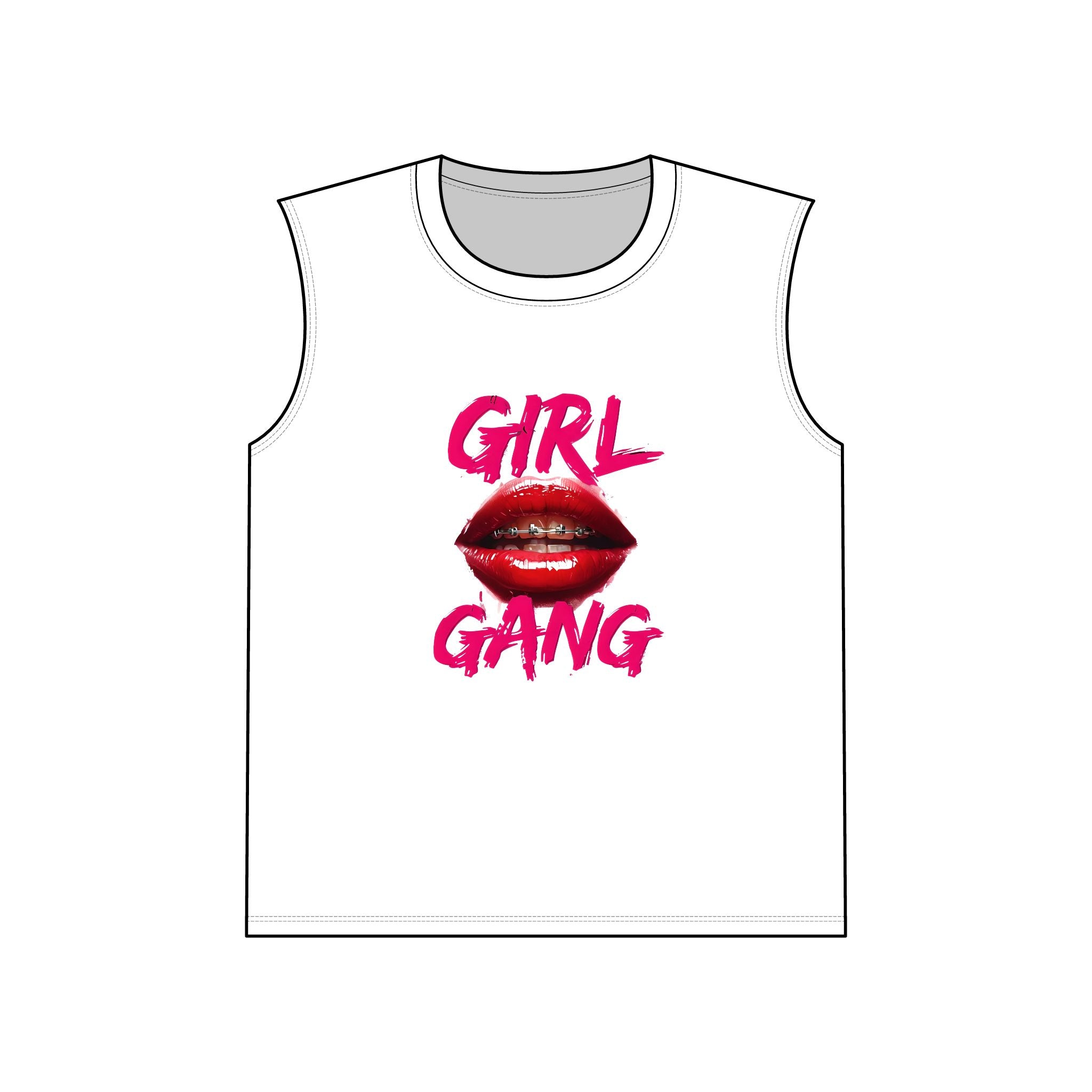 "Girl Gang" Muscle Tank