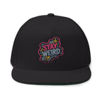 Stay Weird Flat Bill Cap