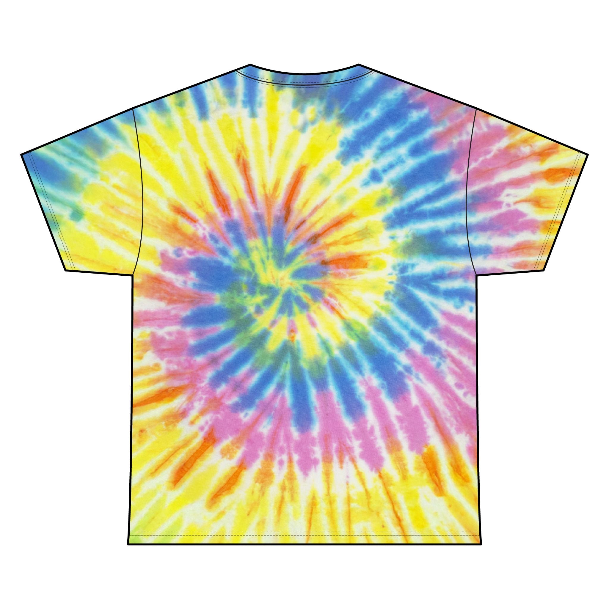 Coffee Lovers Tie-Dye Tee