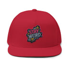 Stay Weird Flat Bill Cap