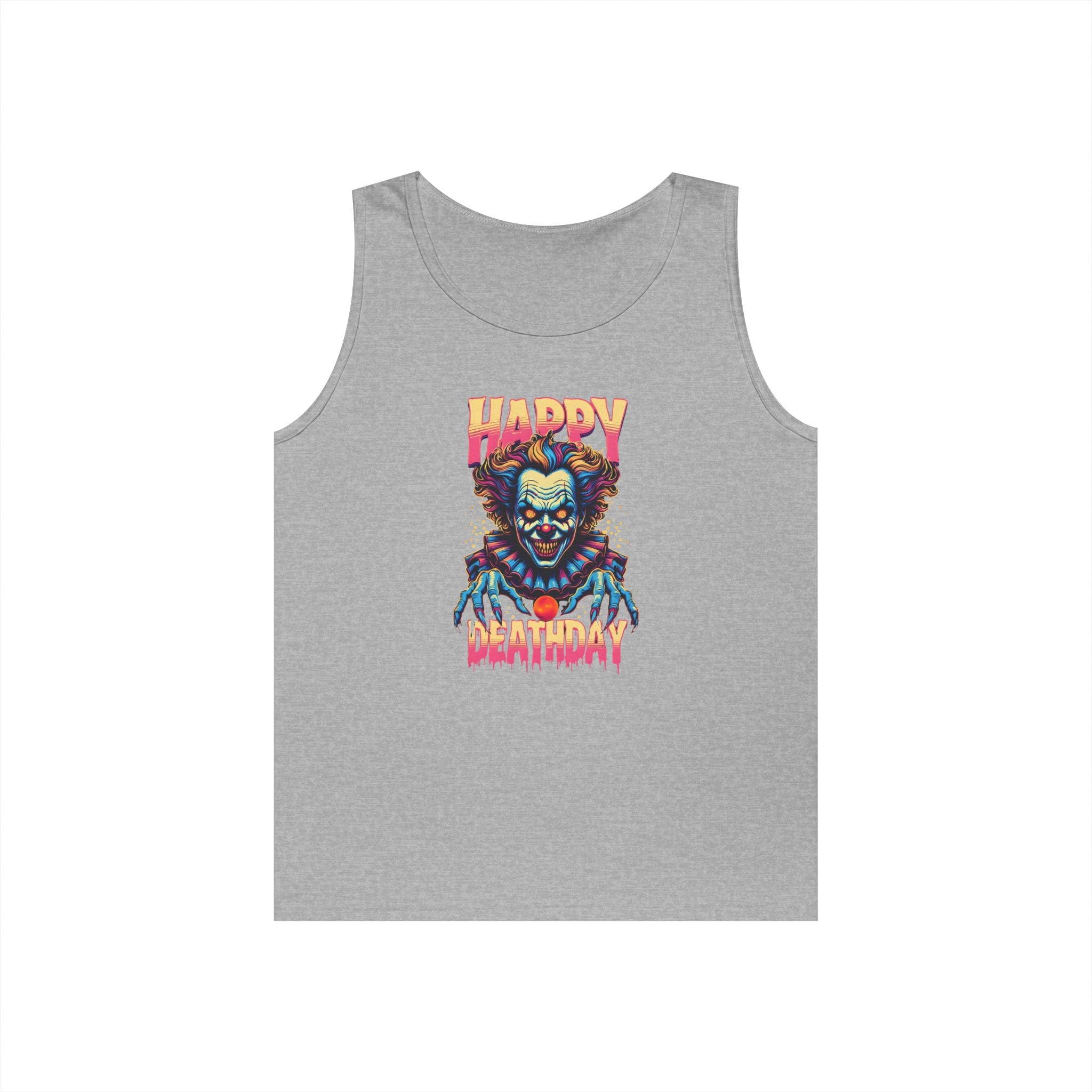 "Happy Deathday" Clown Tank