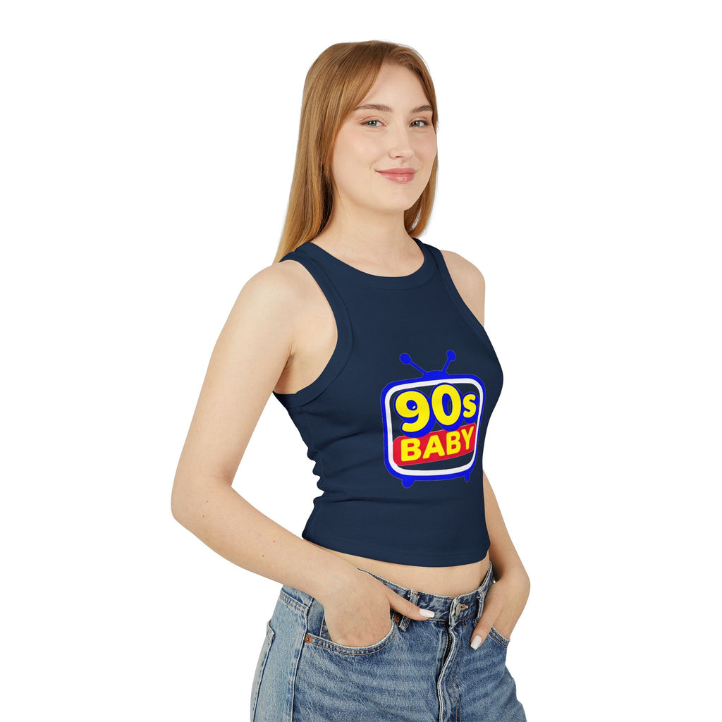 90s Baby Micro Rib Tank Top