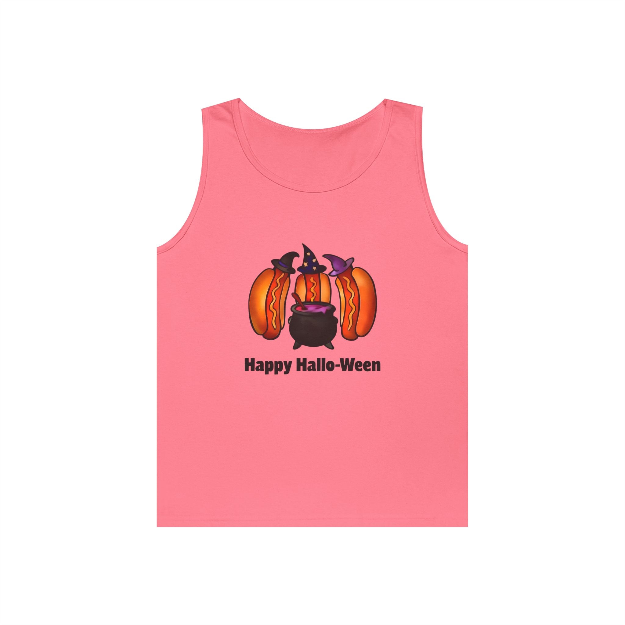 "Happy Hallo-Ween" Hotdog Witches Tank