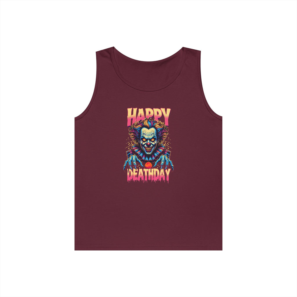 "Happy Deathday" Clown Tank