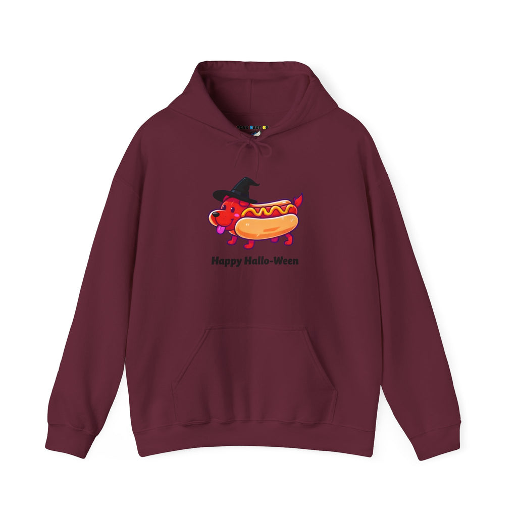 "Happy Hallo-Ween" Hotdog Costume Hoodie