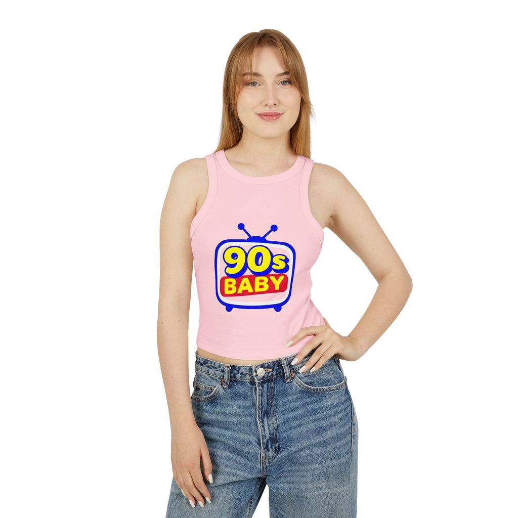 90s Baby Micro Rib Tank Top