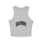 California Cropped Racer Tank