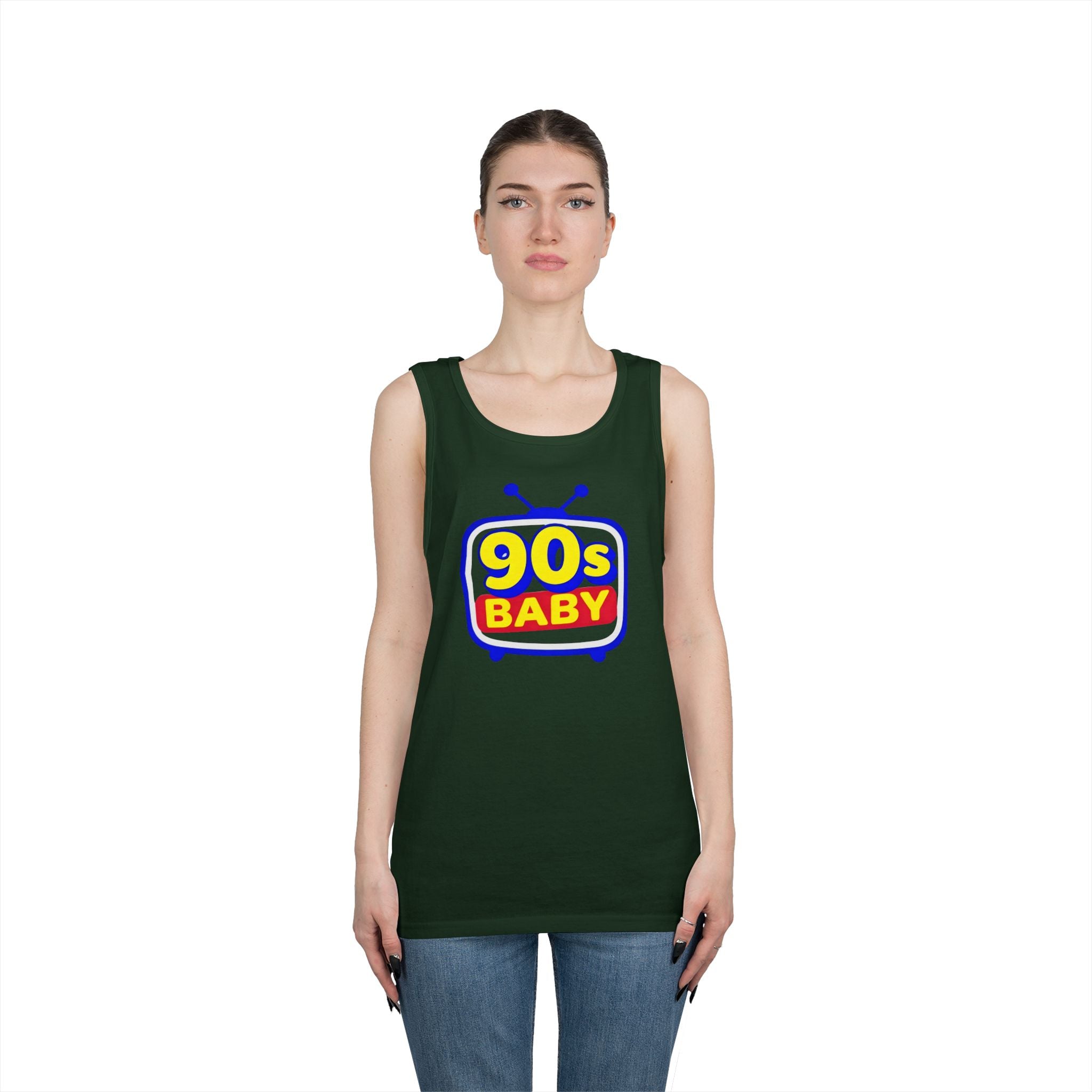 90s Baby Heavy Cotton Tank Top