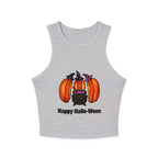 "Happy Hallo-Ween" Hotdog Witches Cropped Tank Top