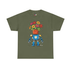 Robot Flower Power Tee