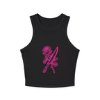 Rose & Knife Cropped Tank