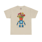 Robot Flower Power Tee