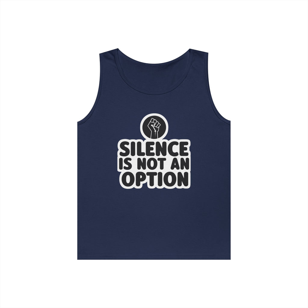 Protest Statement Tank Top - Unisex Heavy Cotton Tee, Activism Apparel, Gift for Advocates, Everyday Wear, Equality Message