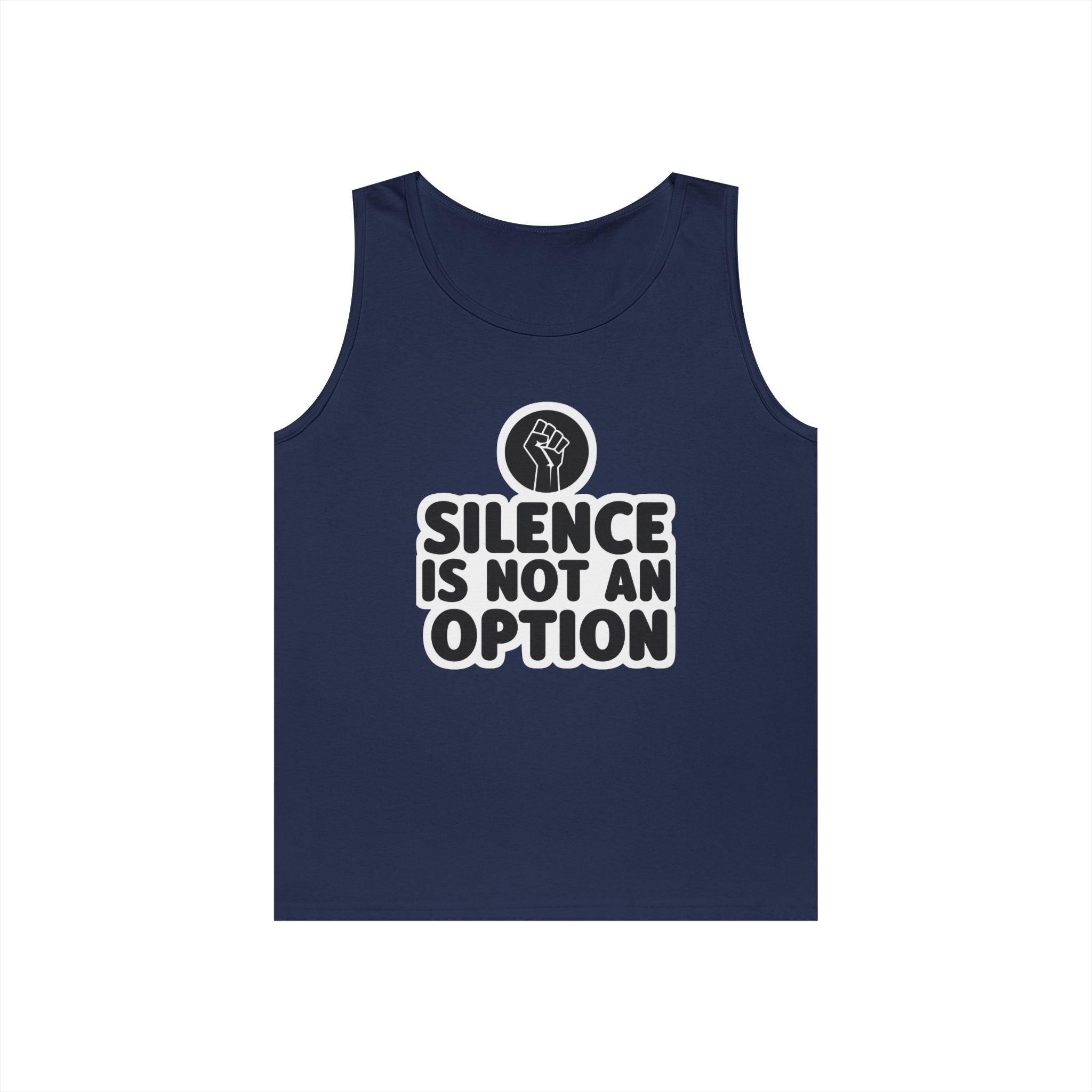 Protest Statement Tank Top - Unisex Heavy Cotton Tee, Activism Apparel, Gift for Advocates, Everyday Wear, Equality Message