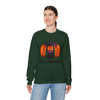 "Happy Hallo-Ween" Hotdog Witches Crewneck Sweatshirt