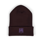 "Stay Dark" Embroidered Cuffed Beanie