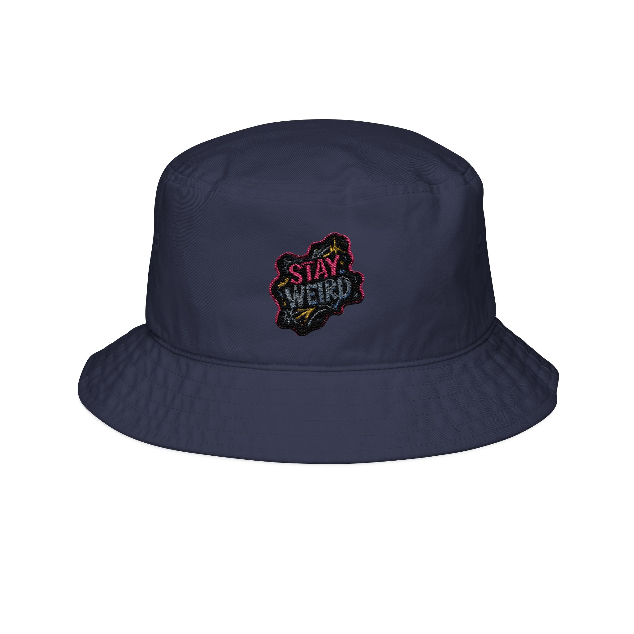 Stay Wild Embroidered Bucket Hat