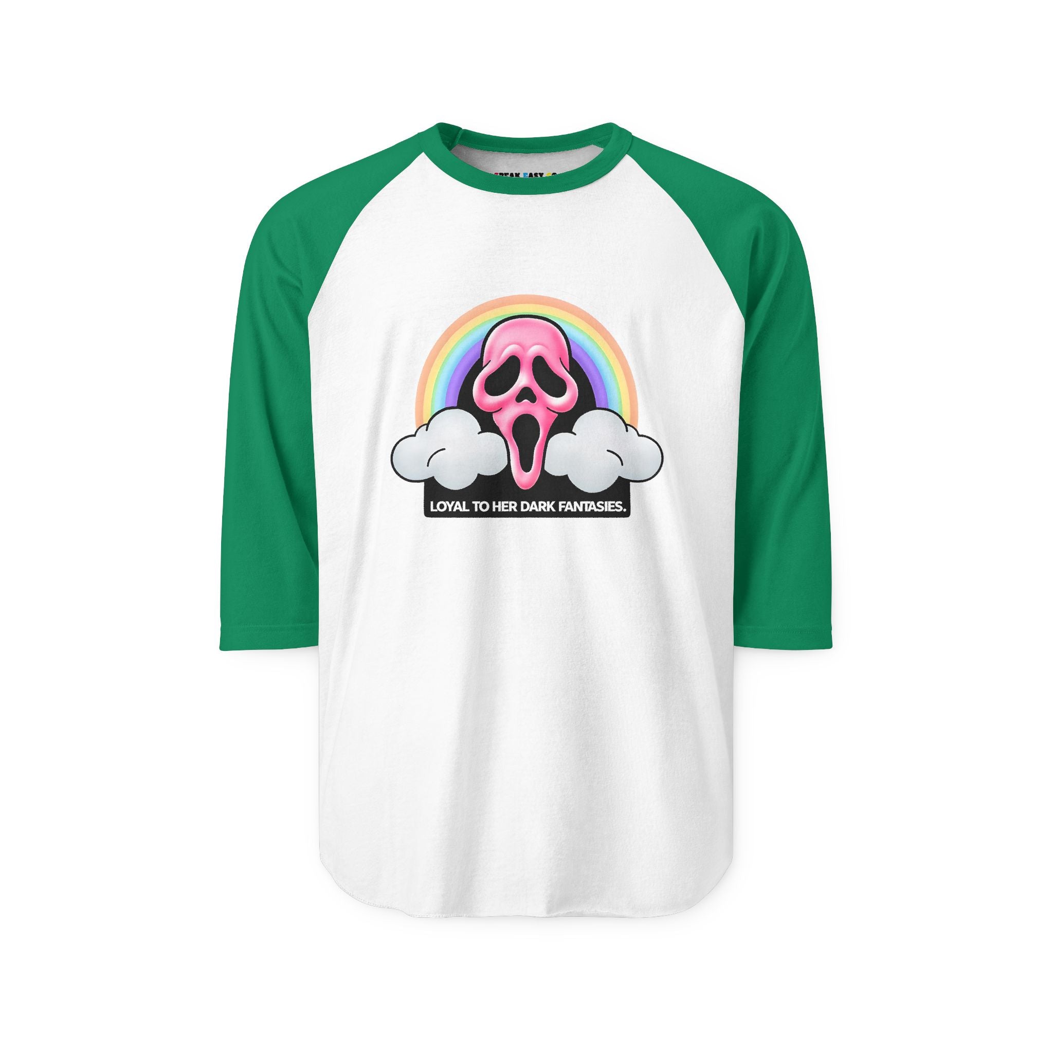 GhostFace Three-Quarter Sleeve Tee