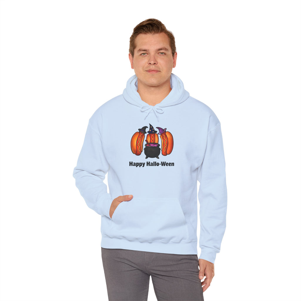 "Happy Hallo-Ween" Hotdog Witches Hoodie