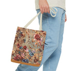 Floral Print Tote Bag