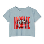 "Kiss Me" Cropped Tee