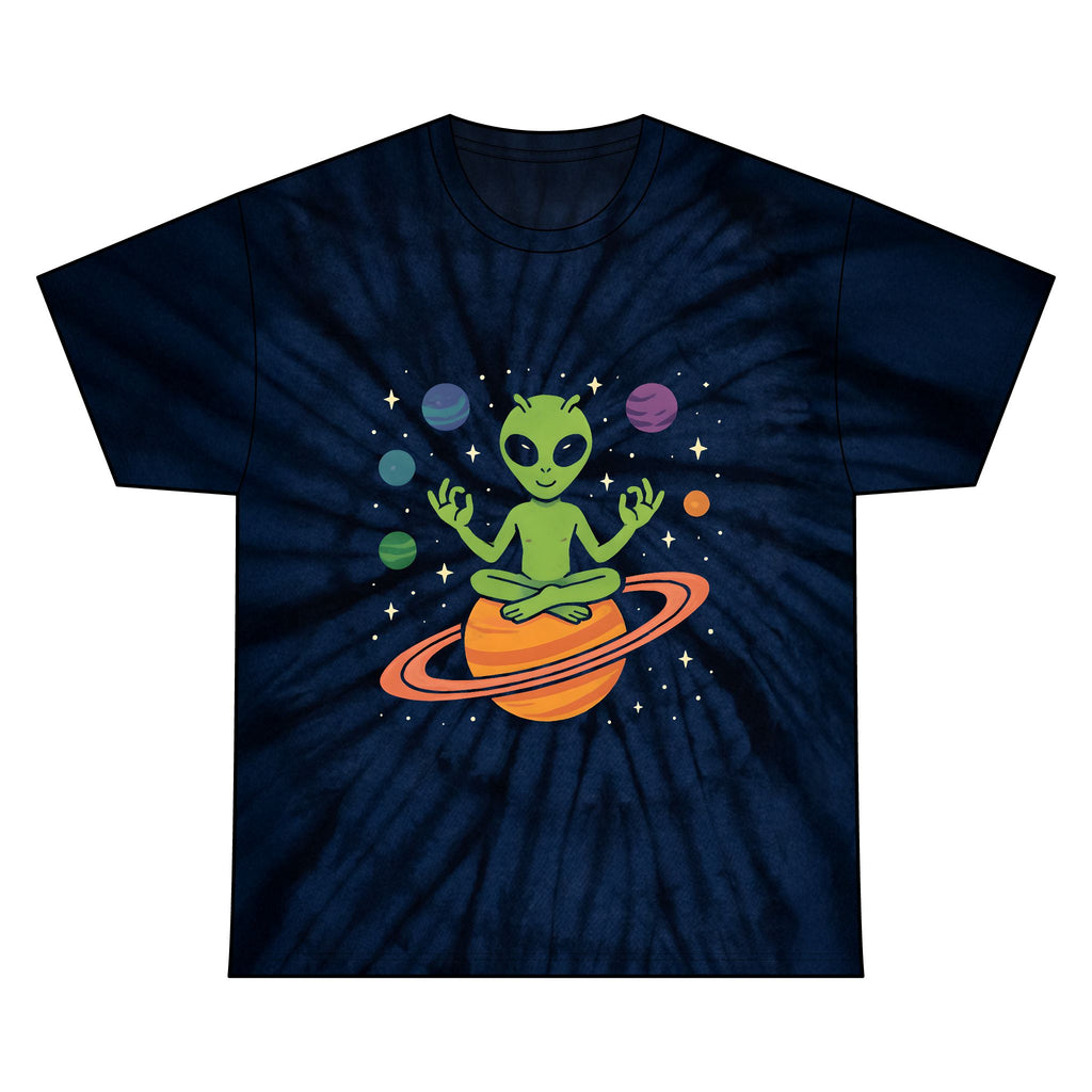 Galactic Alien Tie-Dye Tee