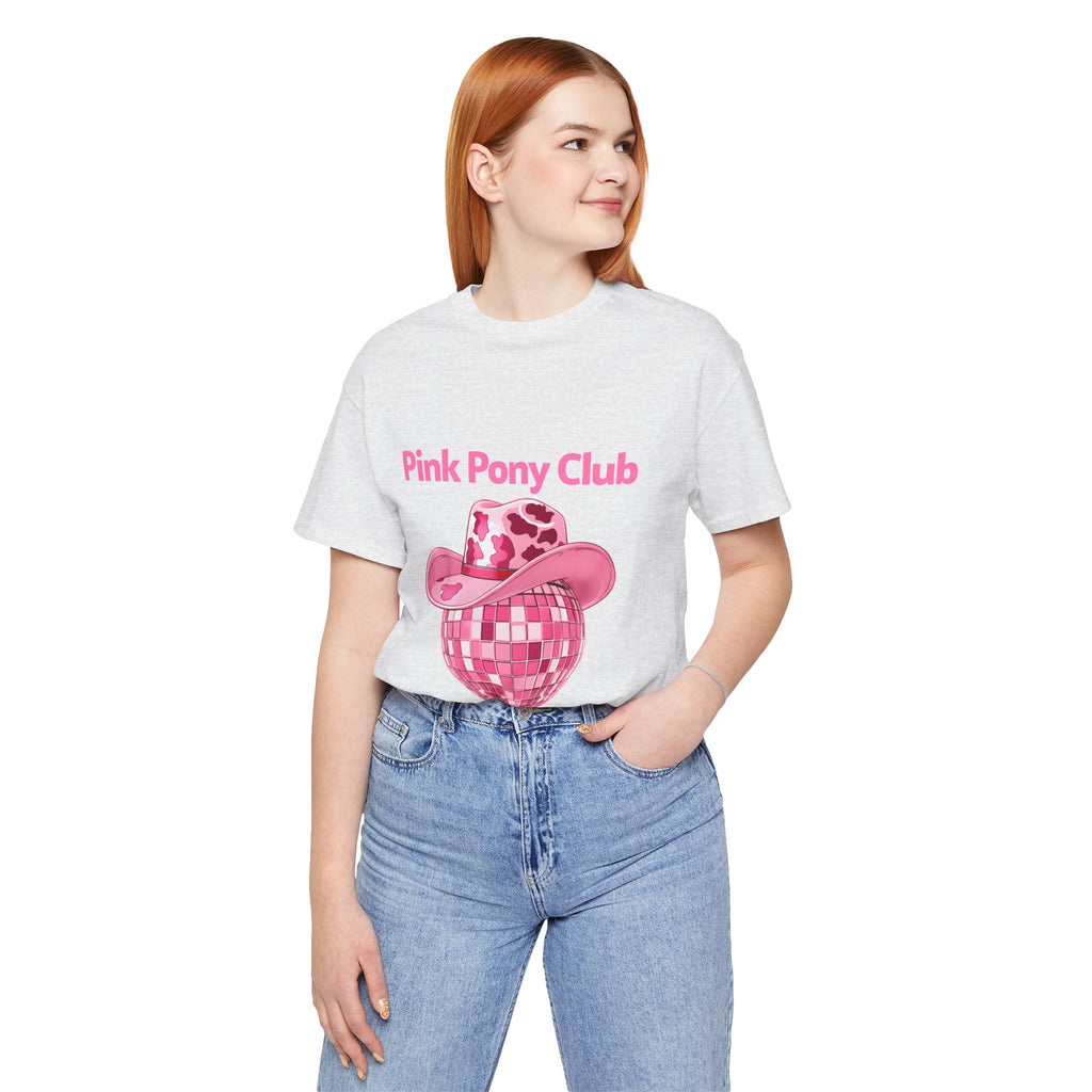 Retro Pink Pony Club Tee
