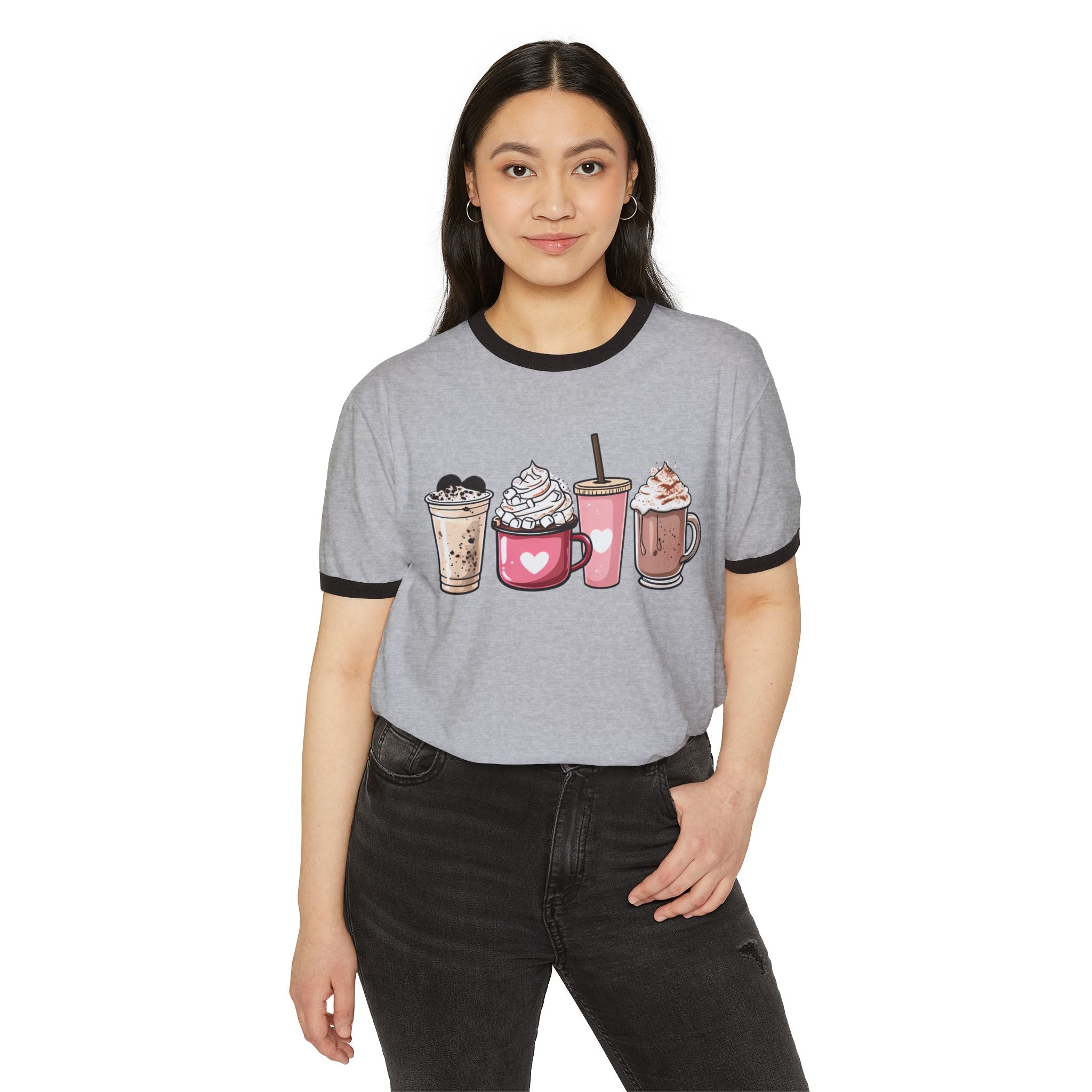 Coffee Lovers Ringer Tee
