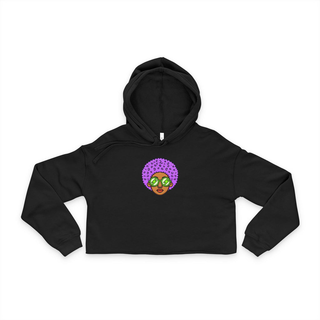 Afro Cropped Hoodie