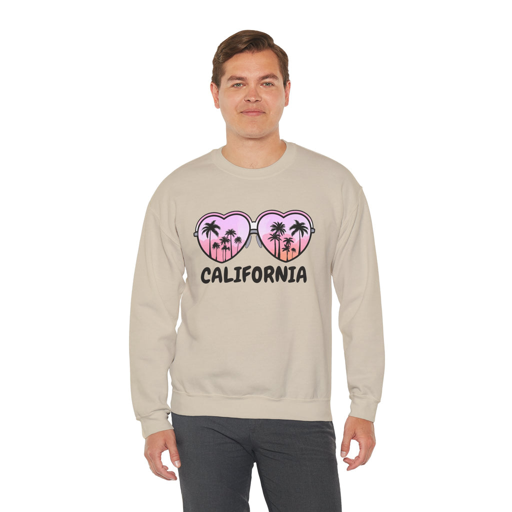California Glasses Crewneck Sweatshirt