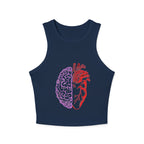 Heart & Brain Cropped Tank