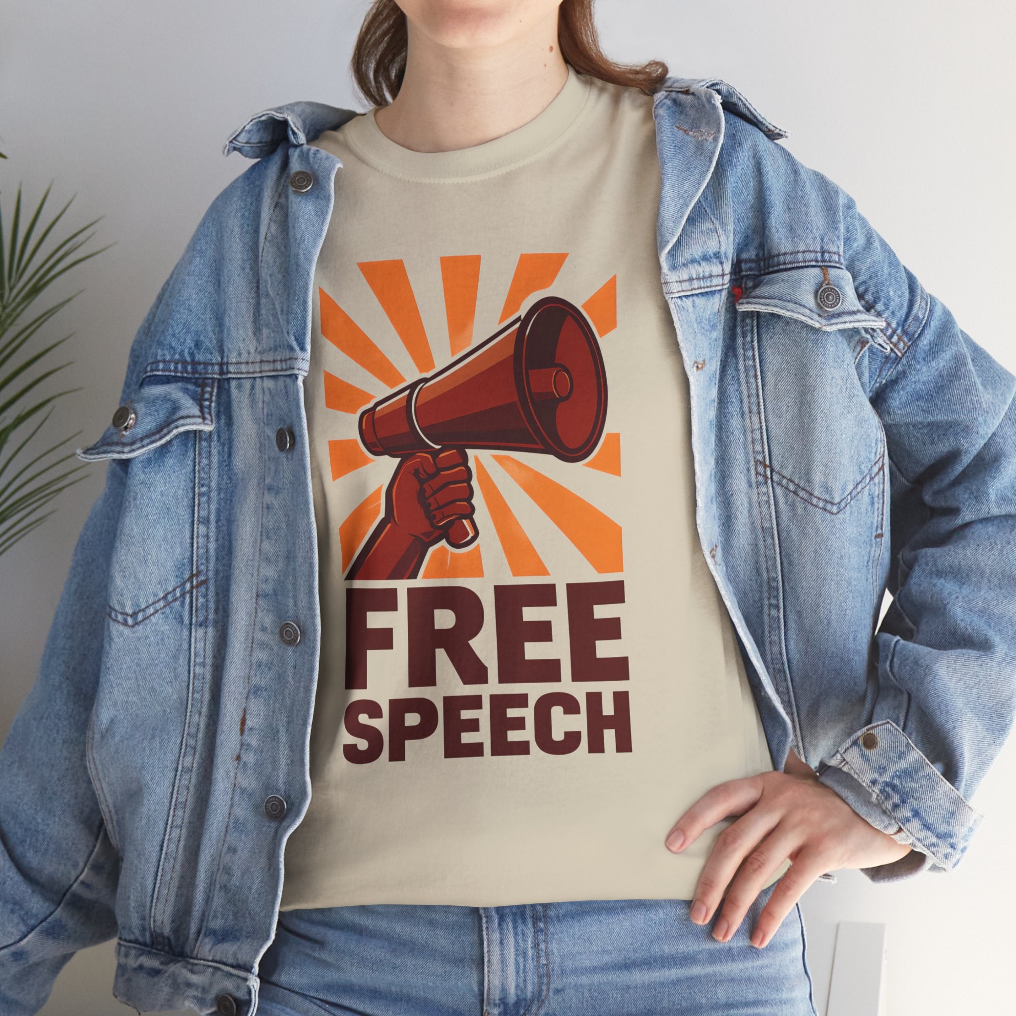 Free Speech Heavy Cotton Tee