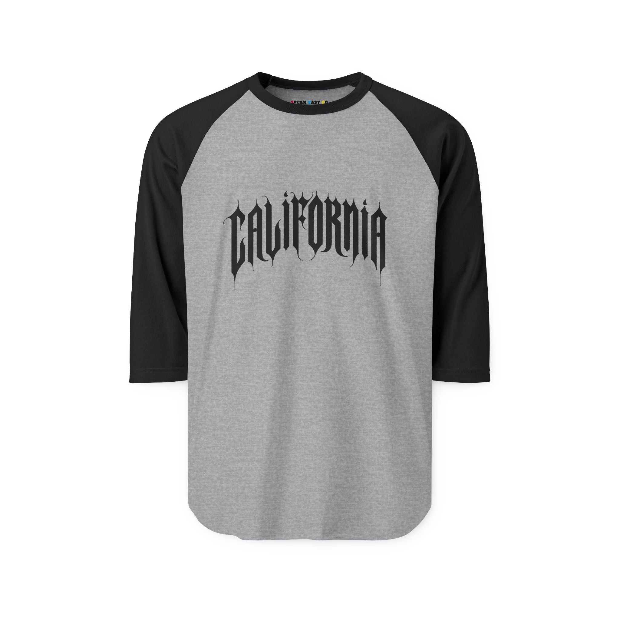 California 3/4th Sleeve Raglan Shirt