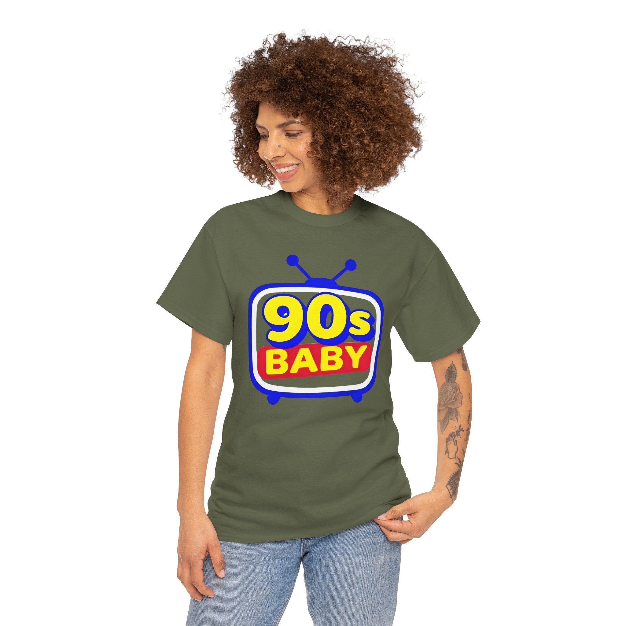90s Baby Heavy Cotton Tee