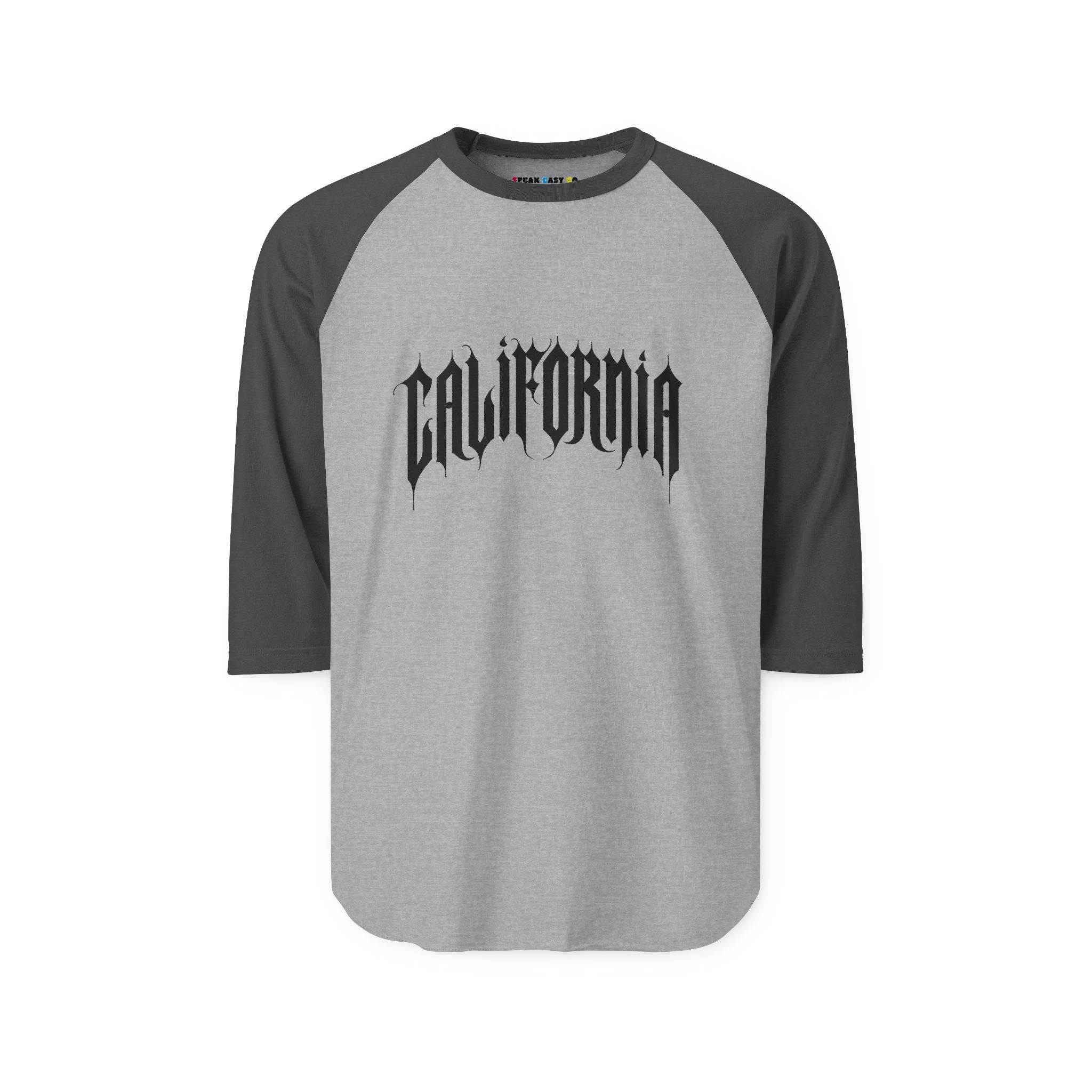 California 3/4th Sleeve Raglan Shirt