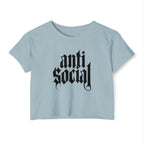 Anti-Social Crop Top