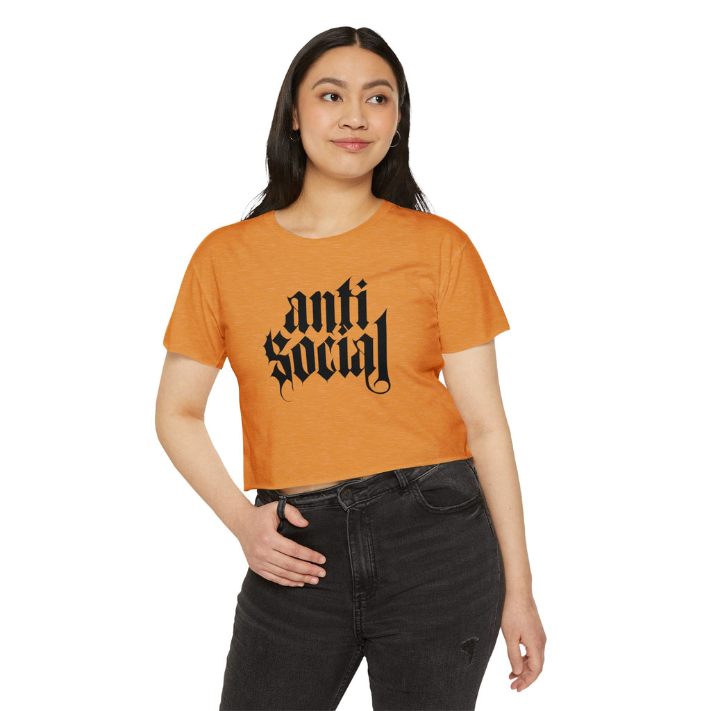 Anti-Social Crop Top