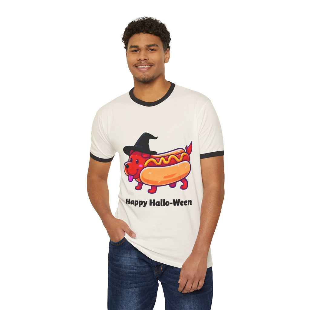 "Happy Hallo-Ween" Hotdog Costume Tee