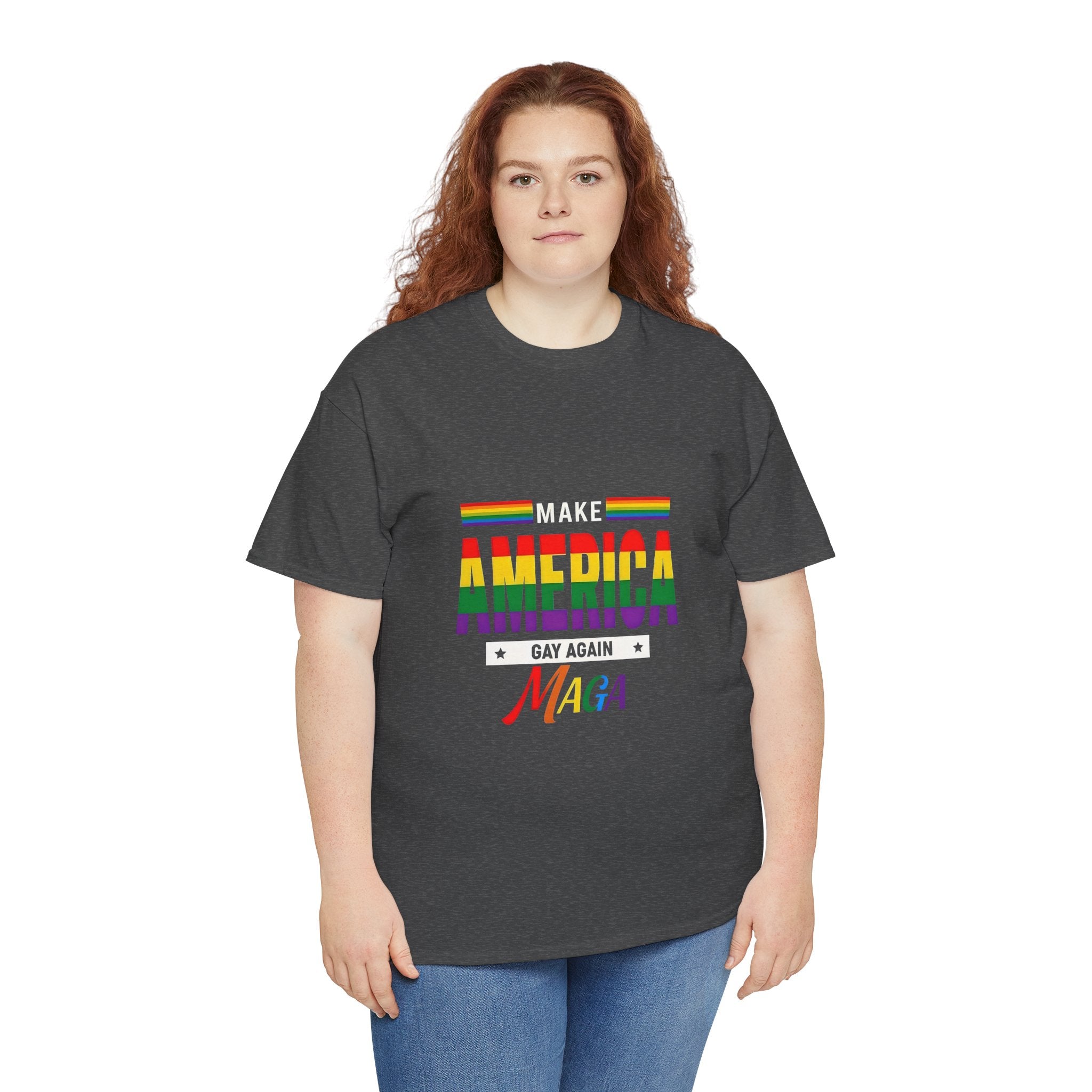 Pride Message T-Shirt - Make America Gay Again