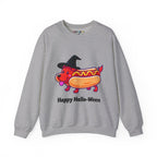 "Happy Hallo-Ween" Hotdog Costume Crewneck Sweatshirt