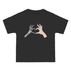 Skeleton Hand Heart Tee