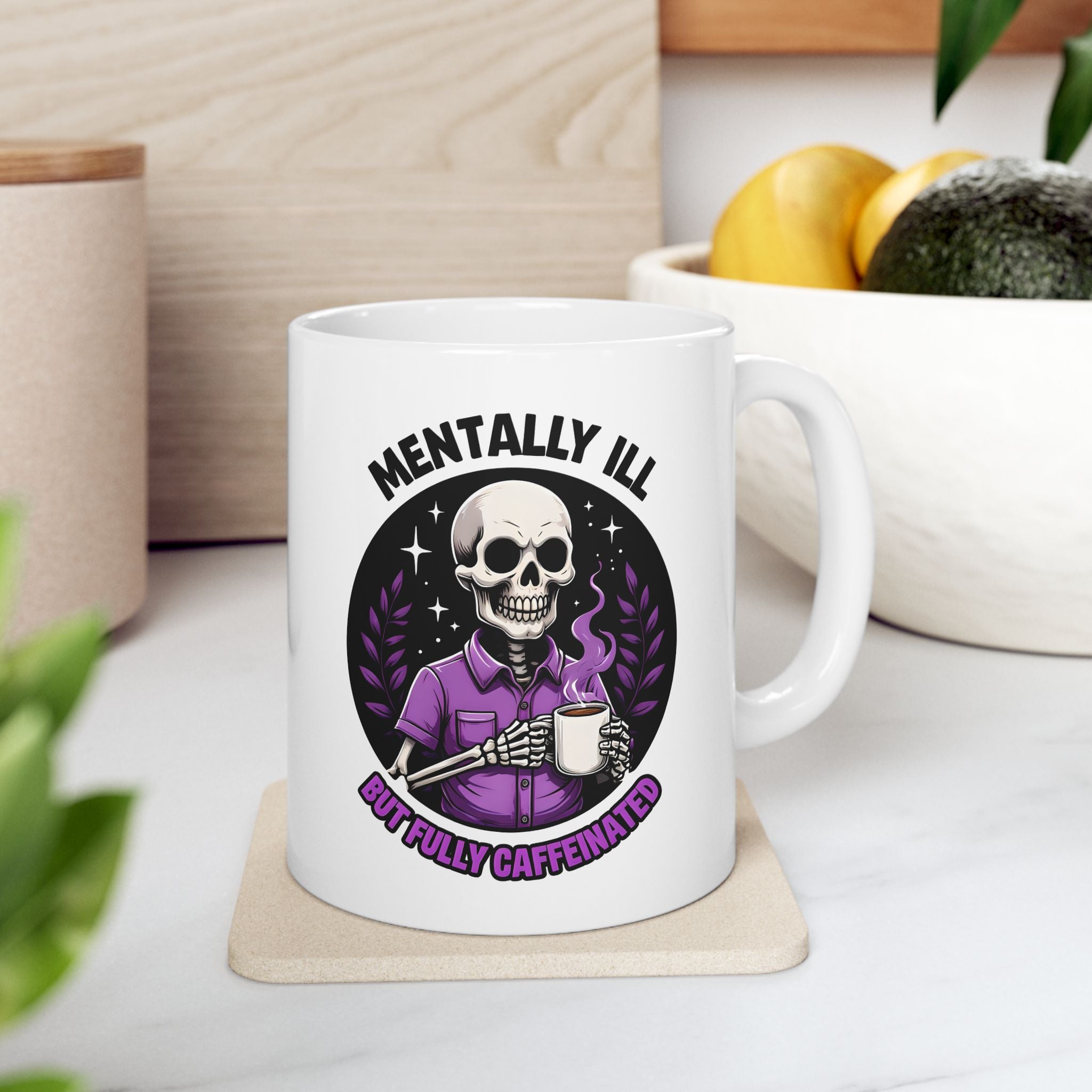 Fully Caffeinated Ceramic Mug